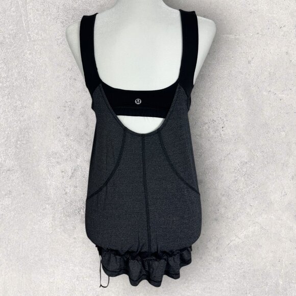 Lululemon Run For‎ Your Life Tank Womens Size 6 Built In Bra Yoga Activewear Top - Picture 11 of 13